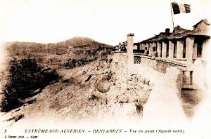 BENI-ABBES - VUE DU POSTE